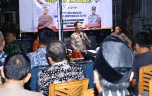 Ngopi Kamtibmas di Bontoala, Kapolrestabes: Mempererat Silaturahmi dan Membangun Komunikasi dengan Warga