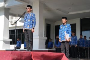 Pimpin Upacara HKN, Sekda Sinjai Ajak Perkuat Inovasi dan Tuntaskan KLB Campak