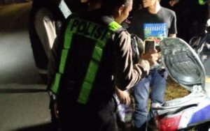 Cegah Balap Liar dan Kriminalitas, Polsek Biringkanaya Intensifkan Patroli