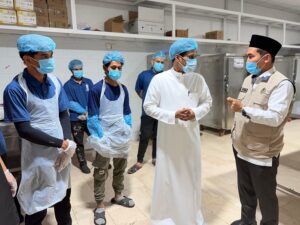 Dirjen PE2HU Tinjau Dapur Mitra di Madinah, Pastikan Kesiapan Layanan Konsumsi Jemaah