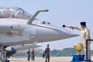 Presiden Prabowo Serahkan Pesawat MRCA Rafale dan Sistem Pertahanan Modern kepada TNI