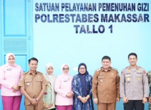 Dilaunching Wali Kota dan Kapolrestabes Makassar, SPPG Tallo 1 Akan Layani 10 Sekolah