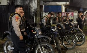 Jaga Kamtibmas Malam Hari, Sat Samapta Polrestabes Makassar Gelar Patroli Rutin