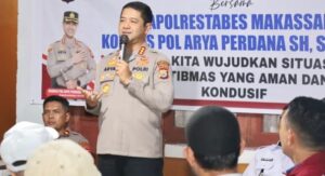 Kapolrestabes Makassar Ajak Warga Mariso Perkuat Pengawasan terhadap Anak