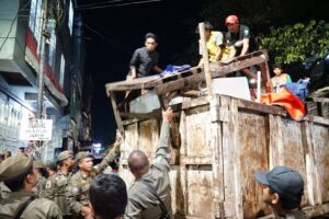 Pasar Tumpah di Jalan Veteran Makassar Ditertibkan Tanpa Gesekan