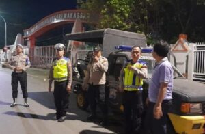 Antisipasi Geng Motor dan Gangguan Kamtibmas, Polsek Rappocini Intensif Patroli Dini Hari hingga Pagi