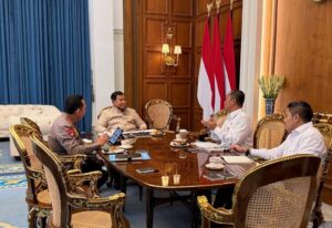 Prabowo Terima Kapolri, Seskab: Polri Tekankan Komitmen Jaga Stabilitas Nasional