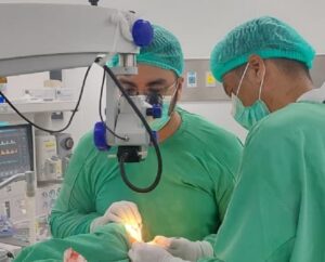 RSUD Sulbar Berhasil Laksanakan Operasi Perdana Rekonstruksi Kelopak Mata