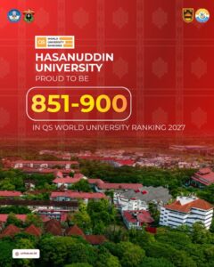 Unhas Tembus Peringkat 861 Dunia, Rektor: Hasil Kerja Bersama Seluruh Elemen Universitas