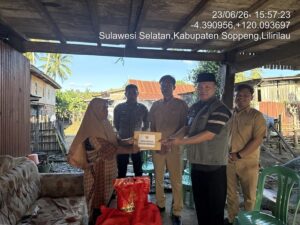 Lansia Terseret Arus Sungai di Soppeng, Gubernur Salurkan Bantuan Kemanusiaan untuk Keluarga Korban