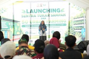 Sentra Tukar Sampah dan 50 Urban Farming Diluncurkan di Tallo, Ini Harapan Melinda Aksa
