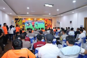 Sambut Hari Bhayangkara, Polrestabes Makassar Gelar Nobar Piala Dunia 2026 Bersama Masyarakat