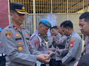 Komitmen Jaga Profesionalisme, Polsek Tamalanrea Ikuti Gaktibplin Sipropam Polrestabes Makassar