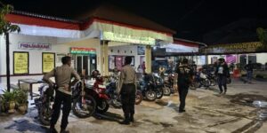 Belasan Motor Berknalpot Brong Kena Razia