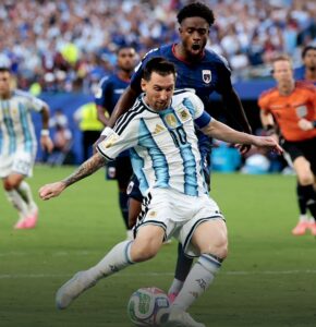 Argentina Susah Payah Kalahkan Tanjung Verde, Bertemu Mesir di 16 Besar
