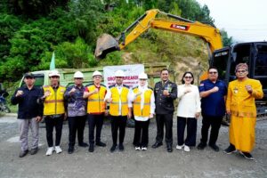 Ground Breaking Ruas Rantepao-Pangala-Baruppu, Gubernur Sulsel Minta Dukungan Masyarakat
