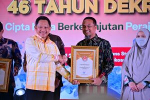 Mendagri Puji Kesuksesan Syukuran Dekranas dan HKG PKK di Sulsel
