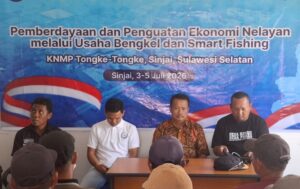 Setkab RI Kunjungi Kampung Nelayan Merah Putih Tongke-Tongke Sinjai