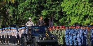 Upacara Hari Bhayangkara di Mapolda Sulsel, Kapolda Tegaskan Komitmen Penguatan Polri Presisi