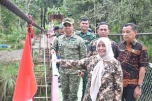Jembatan Gantung Perintis Garuda Diresmikan, Akses Dua Desa di Sinjai Makin Mudah