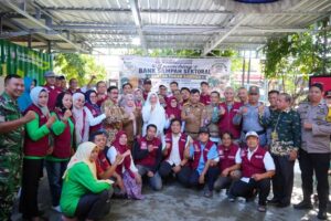 Transformasi Pengelolaan Sampah Berlanjut, Ketua Dewan Lingkungan Luncurkan Bank Sampah Sektoral Panakkukang