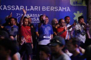 Lepas Peserta SMAnSA Run 2026, Appi: Mudah-mudahan Semua Enjoy di Makassar