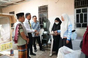 Melinda Aksa Apresiasi Warga Sulap Rumah Menjadi Pusat Pengolahan Sampah Organik