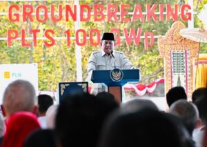 Prabowo Optimistis PLTS 100 GWp Perkuat Kemandirian Energi Nasional