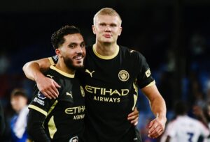 Haaland dan Cherki Cetak Brace, Man City Bantai Crystal Palace 4-1