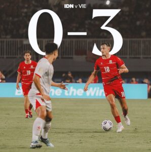 Piala AFF: Usai Dihajar Vietnam 0-3, Indonesia Wajib Kalahkan Singapura untuk Lolos Semifinal