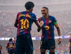 Hasil Liga Champions: PSG dan Barcelona Pesta Gol