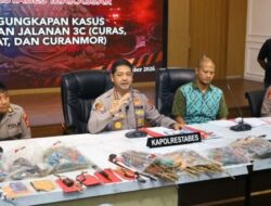 Polrestabes Makassar Ungkap Kejahatan Jalanan Selama Agustus, 47 Tersangka Dibekuk dan 191 Sajam Diamankan