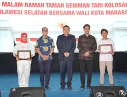 Usai Tampil di Istana Negara, Pelatih dan Penari Kolosal Makassar Dijamu Wali Kota