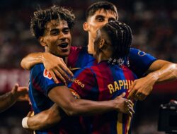 Barcelona Tekuk Sevilla 3-1, Raphinha Borong 3 Gol