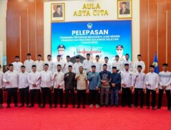 Lepas 28 Penerima Beasiswa Luar Negeri, Ini Harapan Gubernur Sulsel