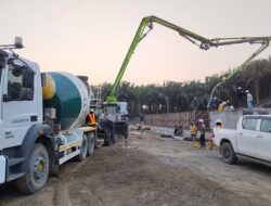 Kalla Beton Kembali Dipercaya Dukung Pembangunan Tol IKN, Suplai 8.175 Meter Kubik Beton