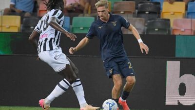 Liga Italia: Comeback, Lazio Taklukkan Udinese 2-1
