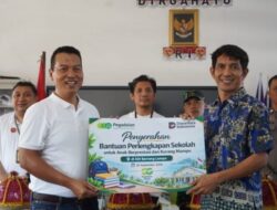 Pegadaian Salurkan Bantuan Perlengkapan Sekolah kepada Anak Berprestasi dan Kurang Mampu di Barrang Lompo