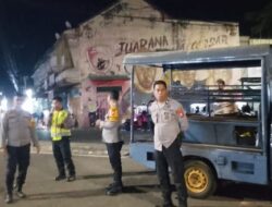 Patroli Malam, Polsek Mamajang Sasar Lokasi Rawan Gangguan Kamtibmas