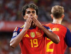 Hasil UEFA Nations League: Spanyol dan Inggris Raih Kemenangan, Yamal Cetak 2 Gol