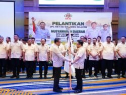 Dilantik Jadi Ketua HKTI Gowa, Darmawangsyah Muin Fokus Majukan Pertanian
