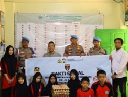 Hari Jadi Propam Polri ke-24, Sipropam Polrestabes Makassar Baksos ke Panti Asuhan