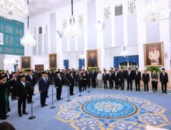 Prabowo Lantik Menteri dan Wakil Menteri Kabinet Merah Putih di Istana Negara, Ini Daftarnya